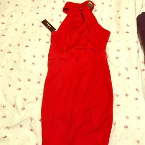 Midea sized 2, red dress